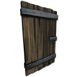 Укреплённая деревянная дверь