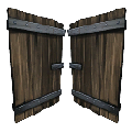 Двойная укрепленная дверь
